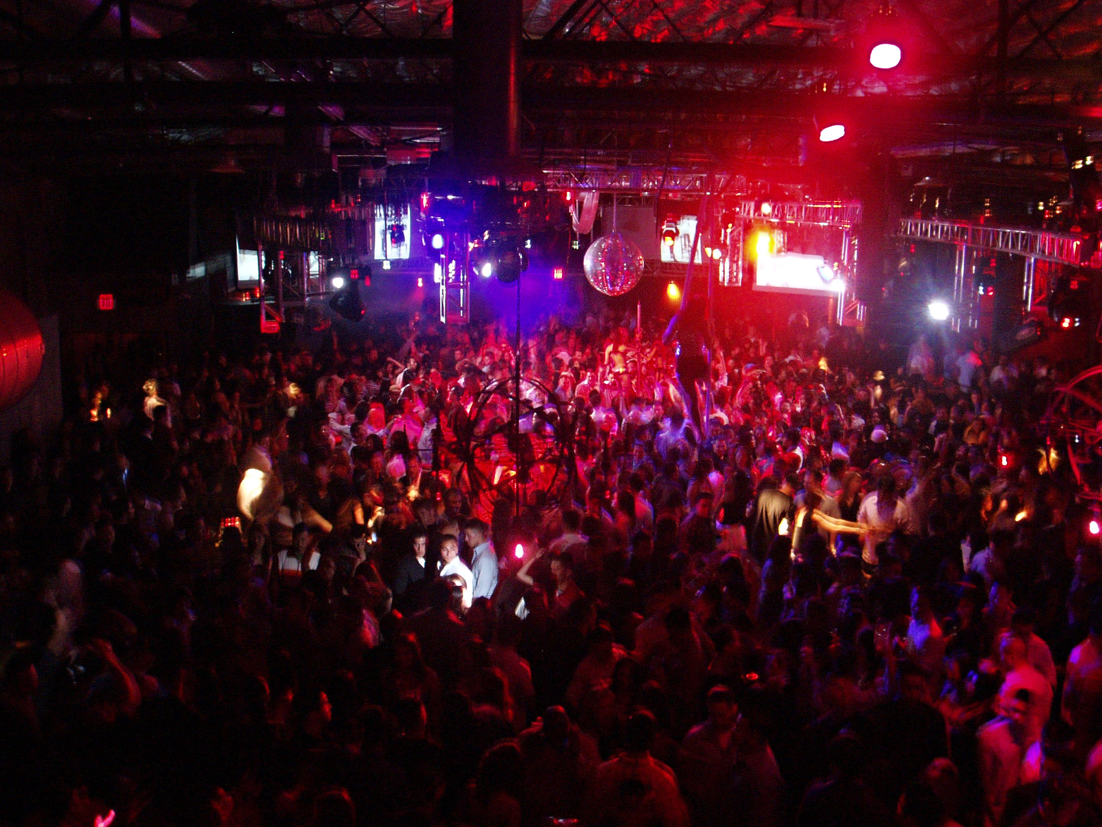 busy nightclub