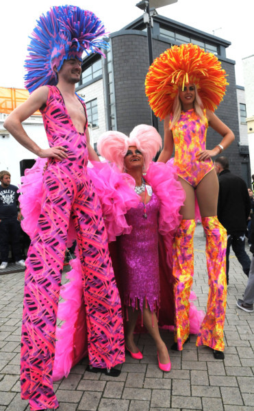 Miss Trixie at Sunderland Pride
